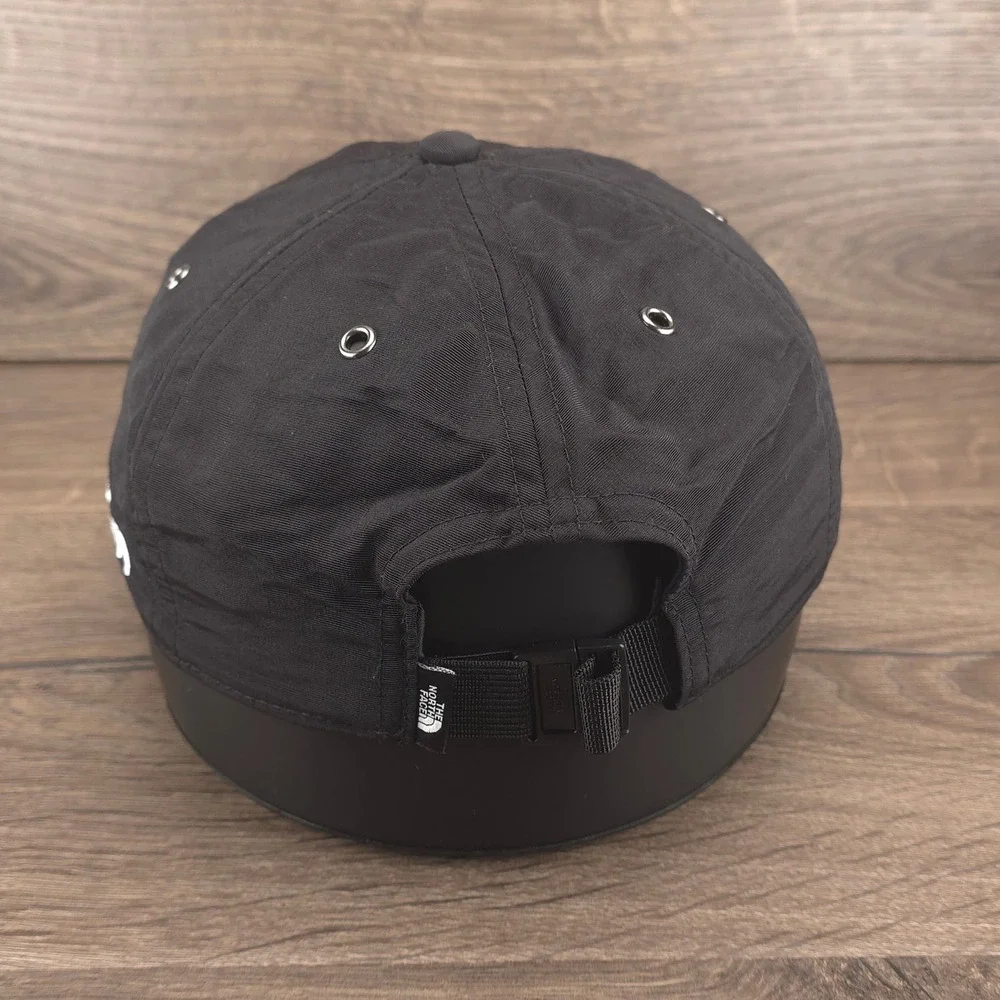 The North Face Team Korea Hat Mens Black Soft Bill Tech Cap Run Hike Gorpcore
